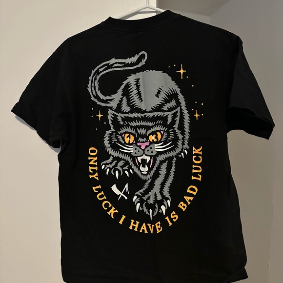 Rusty Butcher T-Shirt - “only luck I have is bad luck” - Picture 3 of 4